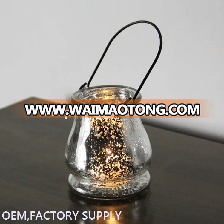 hot sale mini glass candle holder