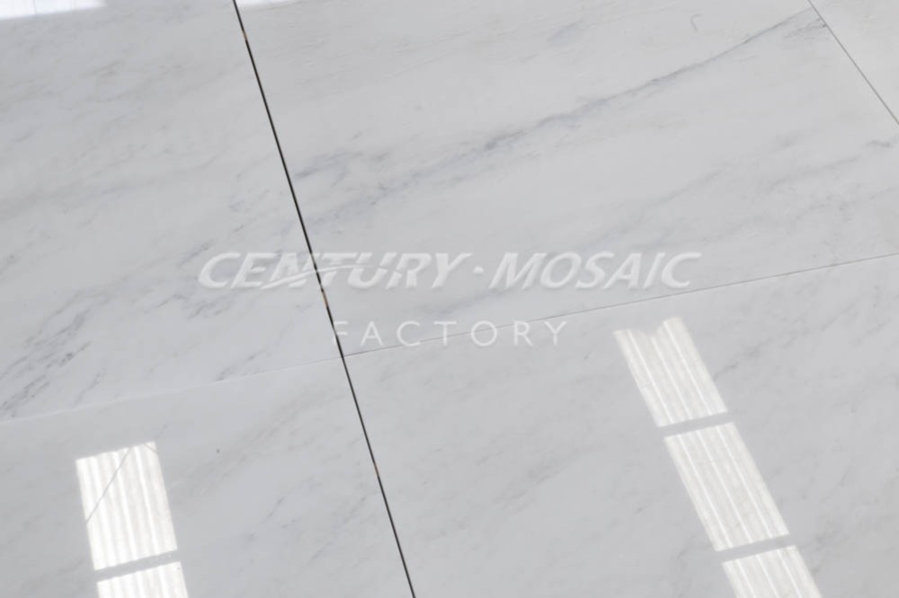 Century Mosaic High Quality Natural Stone Oriental White24'' Marble Tile