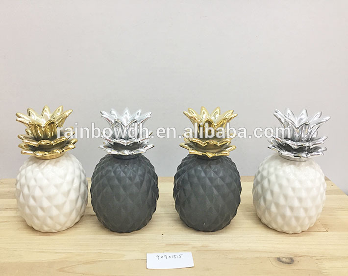 Ceramic Pineapple Decoration