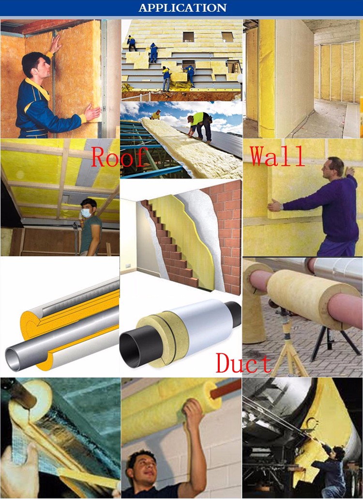 fiber fireproof thermal insulation soundproof rock wool Pipe of acoustic material tube