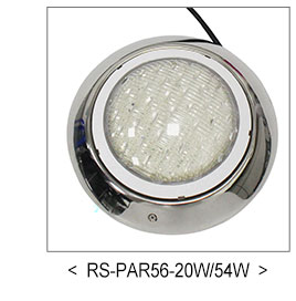 316 stainless steel RGB 3W 12V IP68 LED colored pool lights