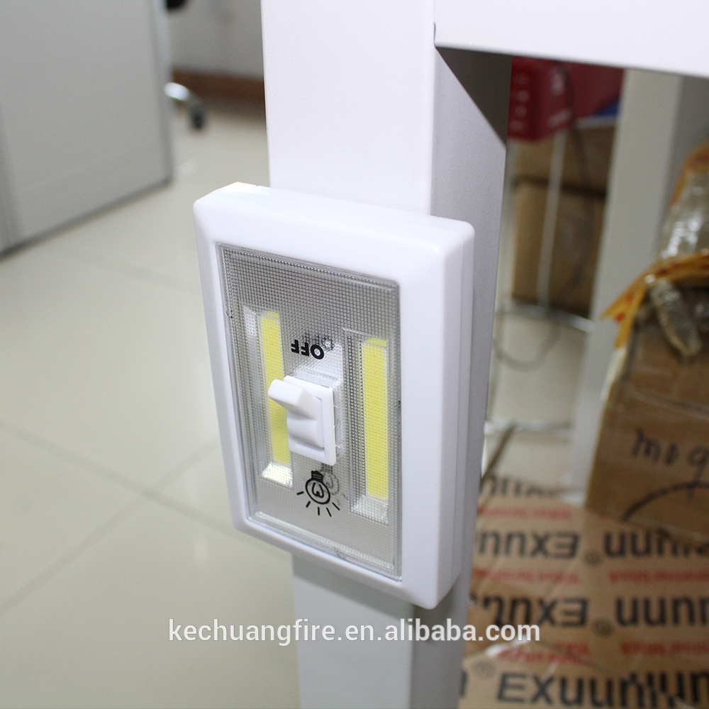 Mini Magnetic COB LED Lamp Switch Wall Night Lights / Battery Operated Kitchen Cabinet Garage Closet lamp / Emergency Light