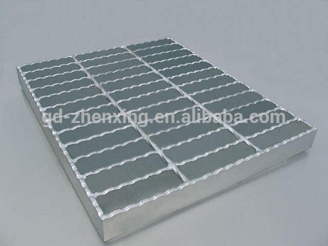 Hot dipped galvanized trench cover steel grating