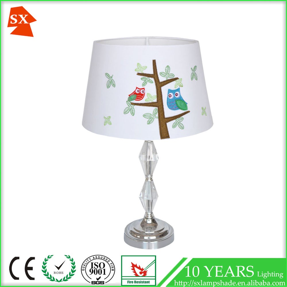 oriental duck large design drum art decoration baby children oval flower light shades