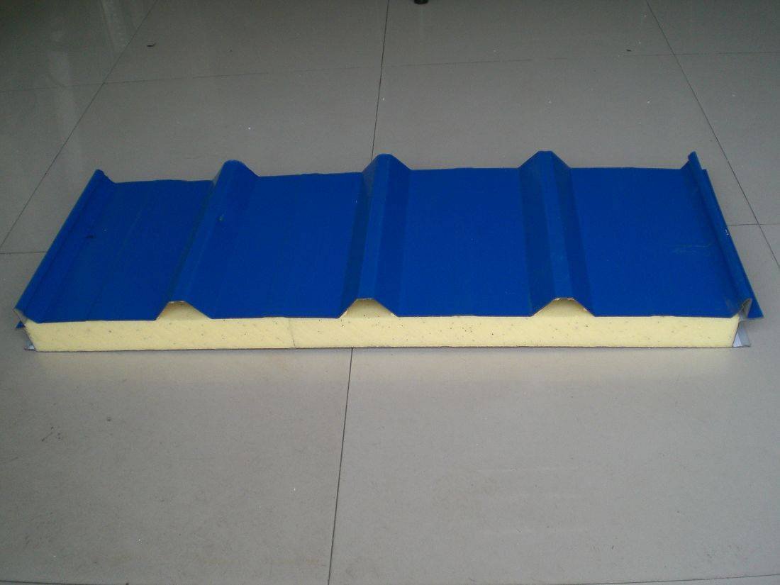 Super quality insulated, PU sandwich panel for roof and wall