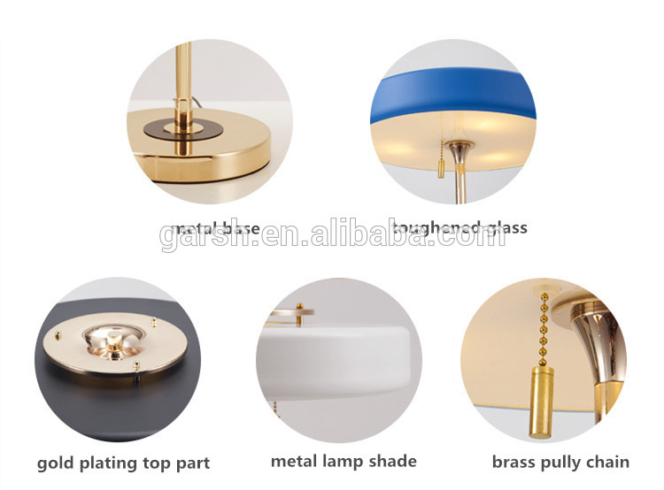 Luxury Hotel Lighting Modern Bedside Table Lamp for Guest Room