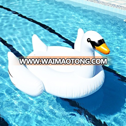 PVC inflatable Pool Toys Inflatable Swan Ride-on