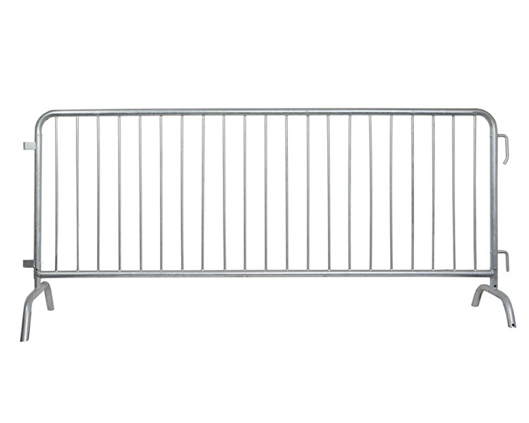 Galvanized crowd control barrier / used barricades for sale