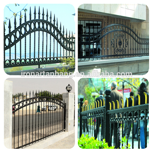 wrought iron fence / new fence designs