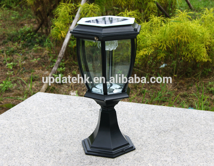 Solar Fence Light Outdoor LED Pillar Light for Garden Outdoor Post Top Quality Solar Light