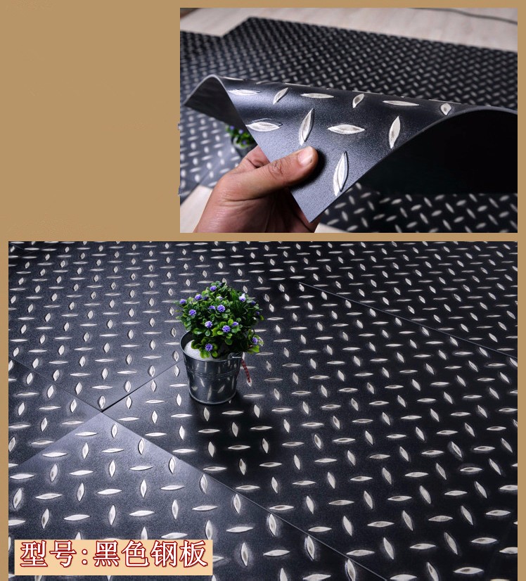 PVC Circle Stud Pattern anti-skid garage use pvc vinyl tiles garage floor tiles