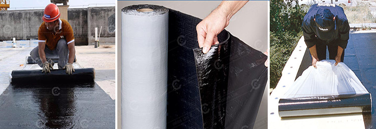 Self-adhesive bituminous waterproofing membrane for roofing