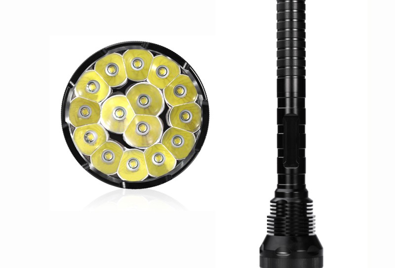 18000Lumen 15 XM-L T6 15t6 led hunting 18000 Lumen Led Flashlight