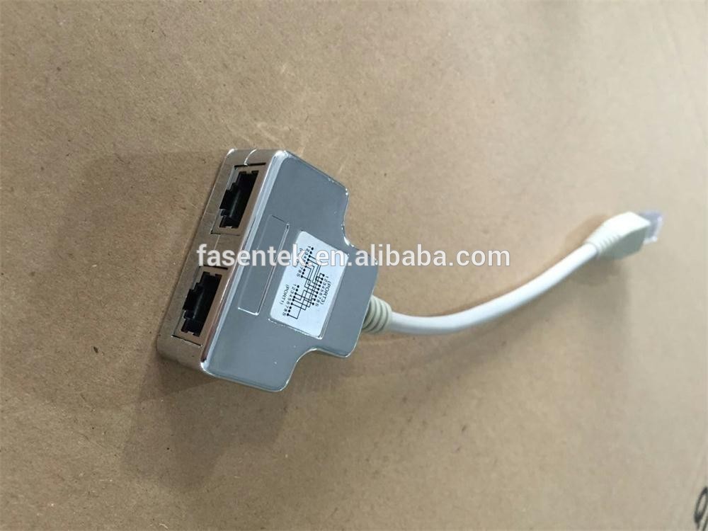 RJ45 Shielded Network Cable Splitter Customized Wiring Connecton is Welcomed