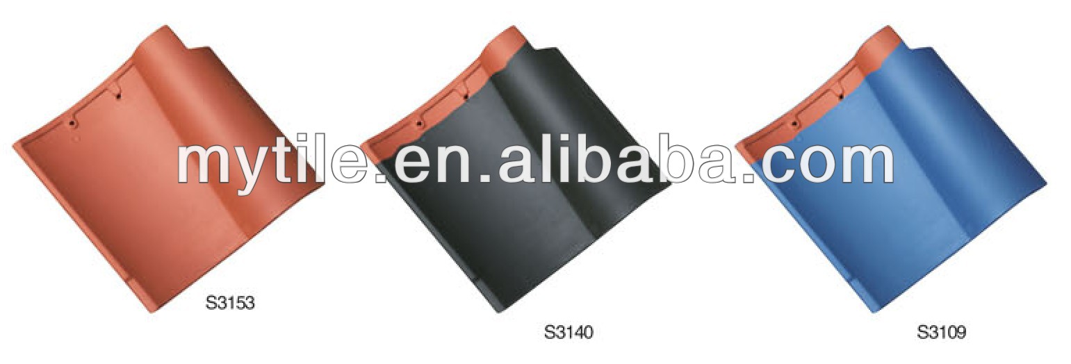 Minyuan new design 31*31 cm Spanish style roof tile