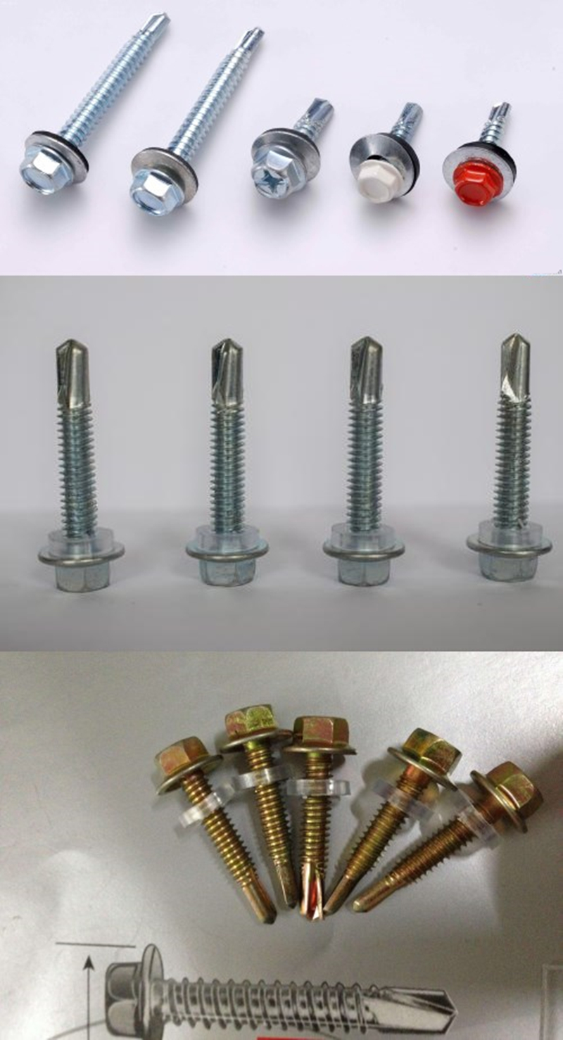 Galvanized Hex Head Self Drilling Screws