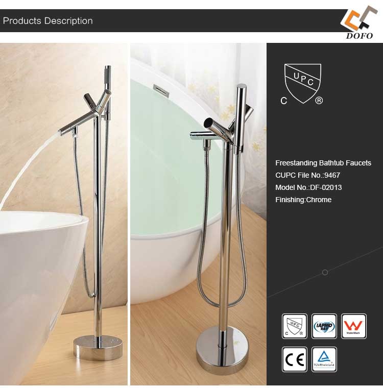 Latest design UPC cold hot water bathroom bathtub bath faucet