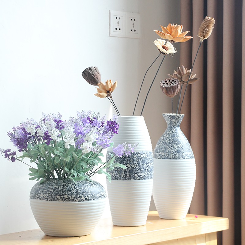 China home decor wholesale modern types of flower vase