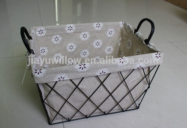 handmade wire dirty clothes storage basket metal wire laundry baskets wire storage basket