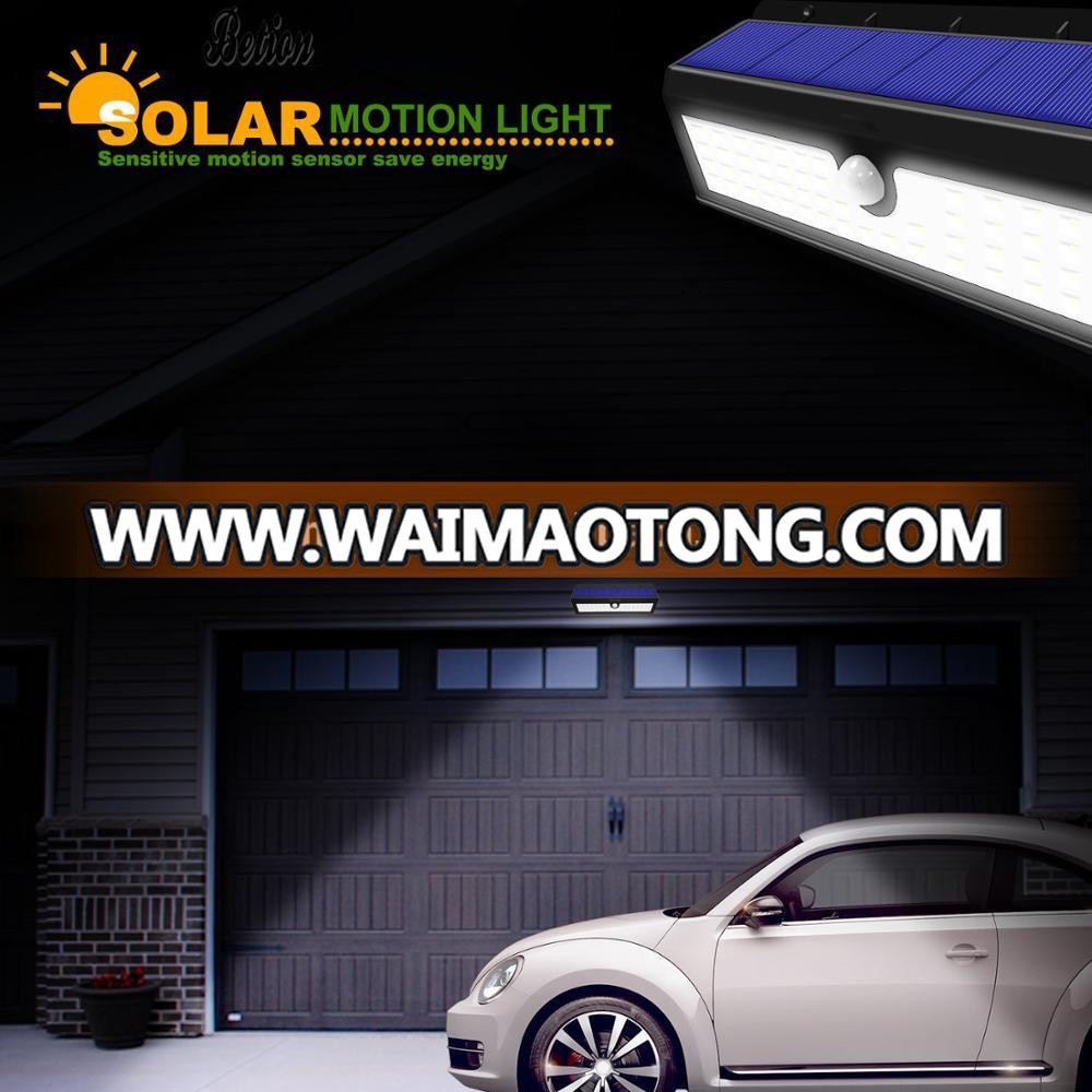 Solar Power Sensor Wall Light 62 LED Super Bright Wireless Security Outdoor Lamp 44LED 62LED solar sensor light