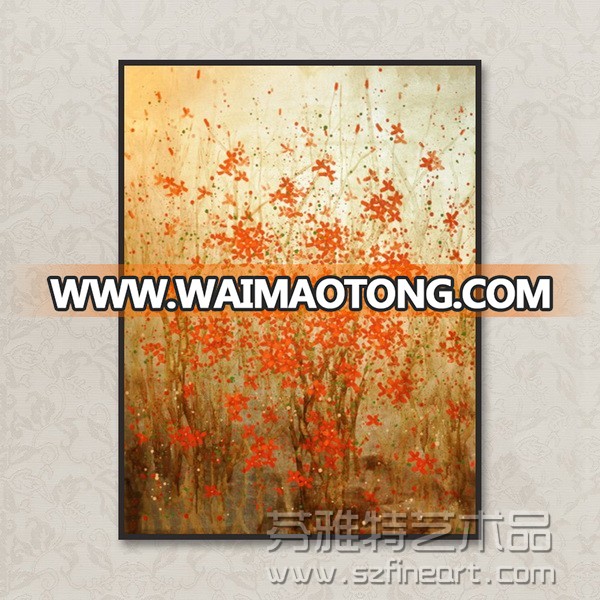 Fine Art Oil Paintings With Gold Leaf