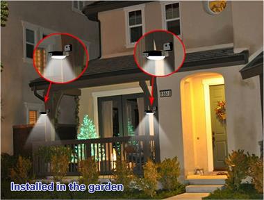 Factory Wholesale Small Motion Sensor Solar Light With Low Price