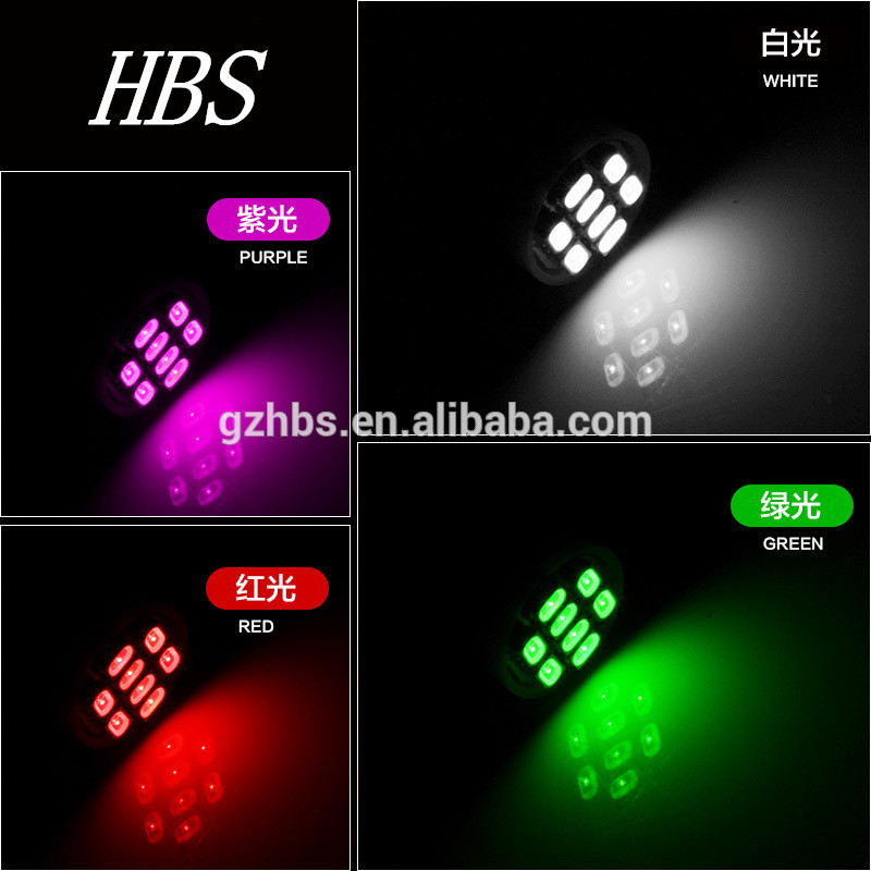 Popular car interior light bulb wholesale price t10 led