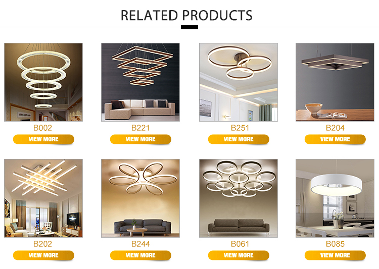 CE approval rectangle shape led pendant lamp coffee color  Zhongshan lamps chandelier