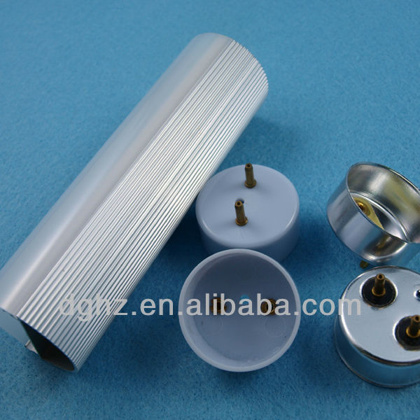 T10 plastic LED light housing (pc cover + aluminum 6063-T5 )