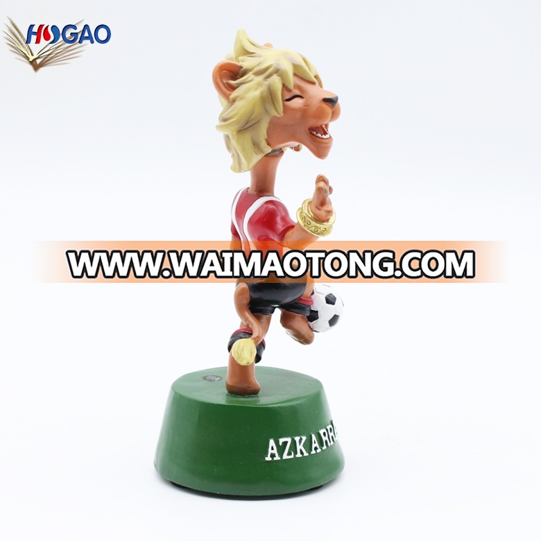 Resin Material and Bobble Head Product Type Polyresin Bobble Head Toy Collectible