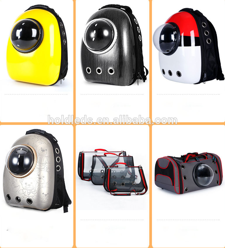 Air approved outdoor carry on wheel case space capsule astronaut dog cat travel luggage suitcase bag trolley rolling pet carrier