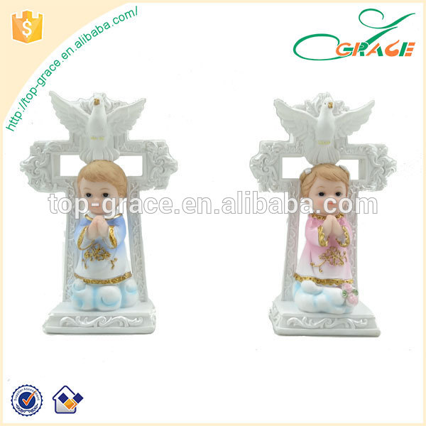 resin religious baby first communion souvenirs