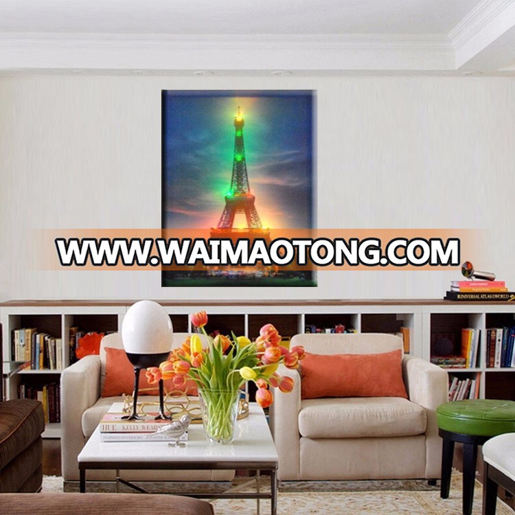 led canvas art Oil Painting playground picture for home decor