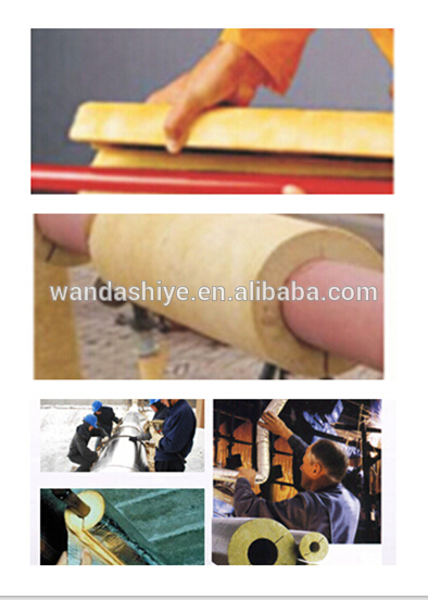 Best selling Glass wool pipe laminated alum foil cover