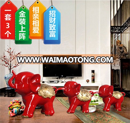 High Quality Abstractive Elephant Statues Resin Crafts For Home Decor