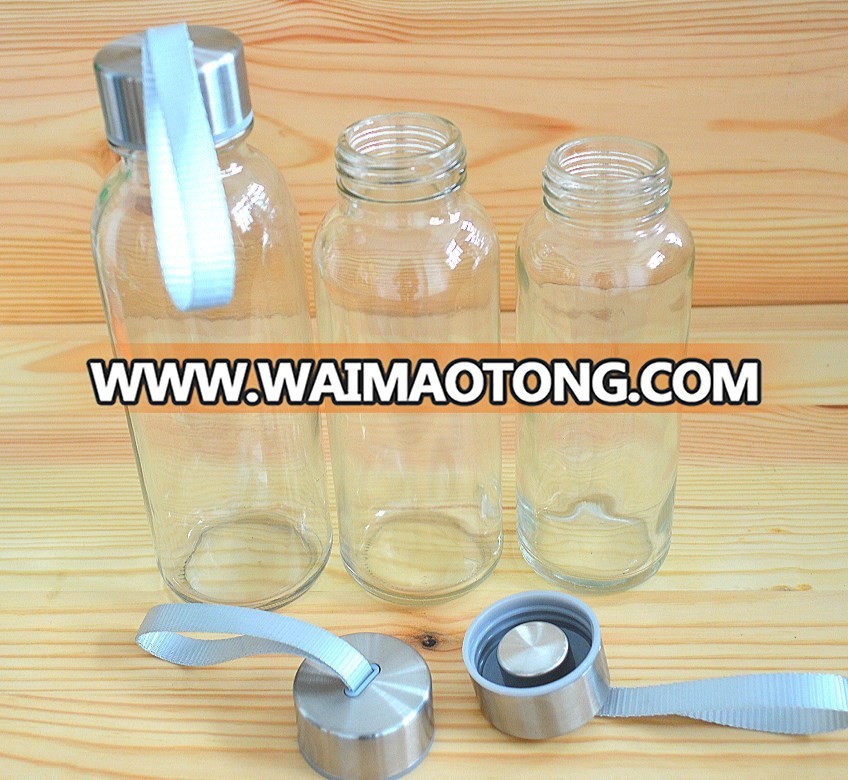 Hot sale new design different size travel glass bottle