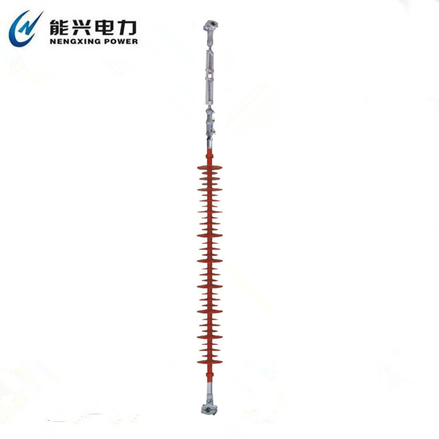 Transmission line composite interphase interval polymer insulator rod