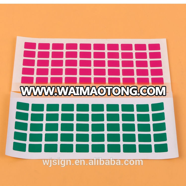 High Quality PVC Price Tag Printing Self Adhesive Custom Label