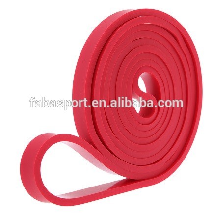 latex resistance band body gym power training powerlifting pull up red for wholesale