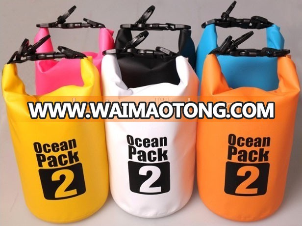 Ocean pack sport Waterproof dry bag with shoulder strap new product for 2017