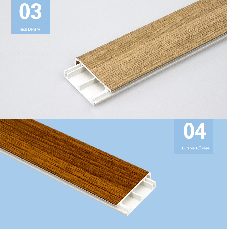 Different Types Of Baseboard Pvc Skirting Boards Cover China Supplier