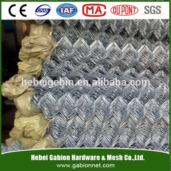 1/2" 1" decorative Stainless steel/aluminum/copper Diamond Mesh fence/chain link fencing roll