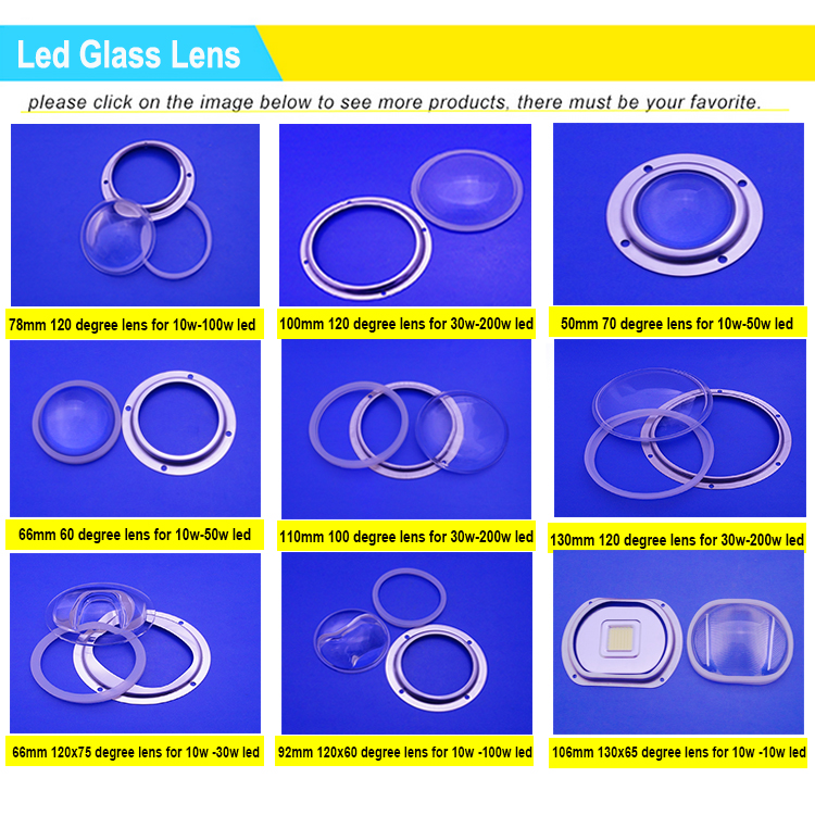 HB100-60 CXB CXA 3590 COB LED LENS 100MM 60 Degree