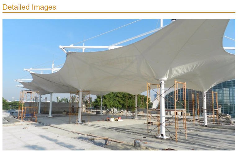 PVDF tensile fabric structure ,swimming pool membrane structure ,stadium tent membrane structure