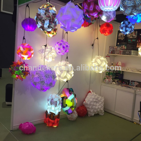 Pendant Contemporary iq buds 3d puzzle pendant lamps pp