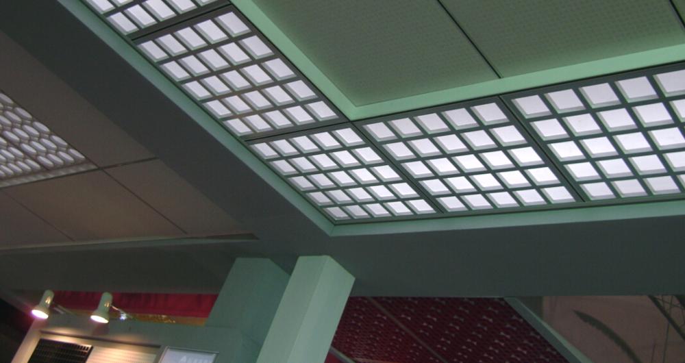 MS Light transmitting gypsum ceiling panel F100