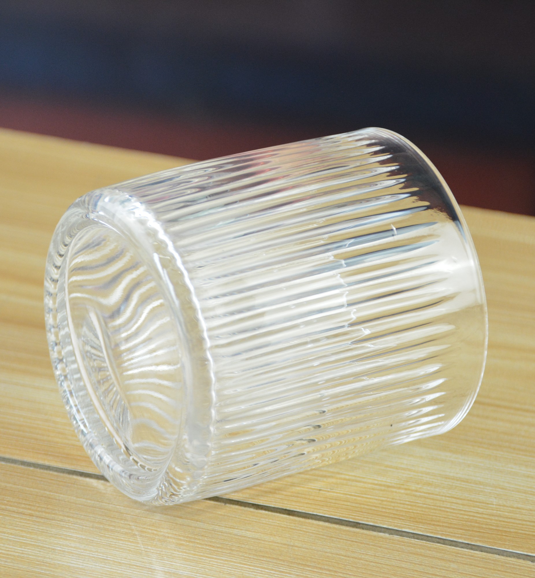 cylinder glass holder jar for candle