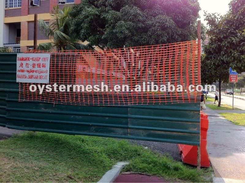 HDPE Orange Snow Fencing