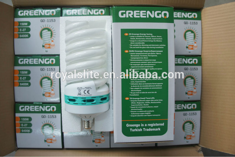 Hgh Power CFL Sprial Lamp Energy Saving Lamp