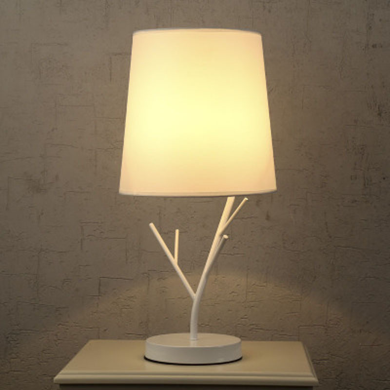 Post-modern nordic table lamp minimalist hotel LED metal table light with stone base ETL32025